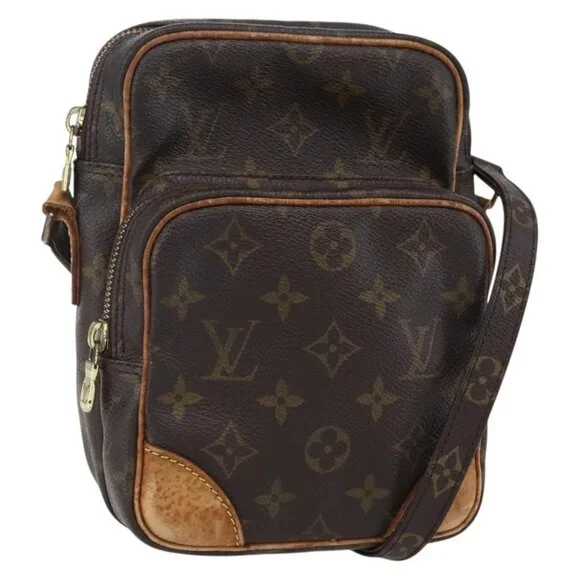 LOUIS VUITTON Monogram Amazon Shoulder Bag M45236 LV Auth BA8294 - Picture 1 of 16